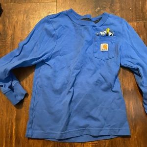 Kids Carhartt long sleeve shirt